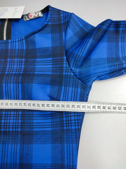 Платье First Love в клетку 40-42 размер