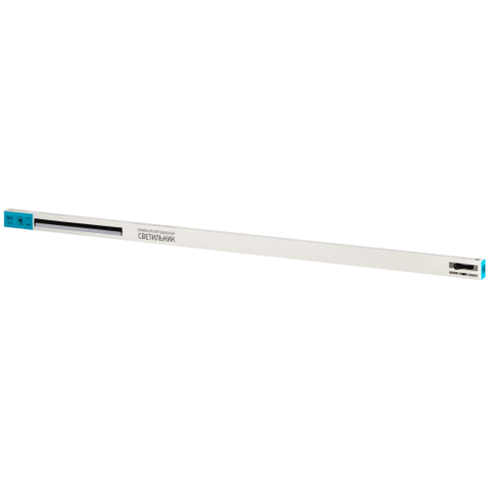 Линейный светодиодный светильник ЭРА LLED-01-16W-4000-B 16Вт 4000K L1174мм с выключателем черный