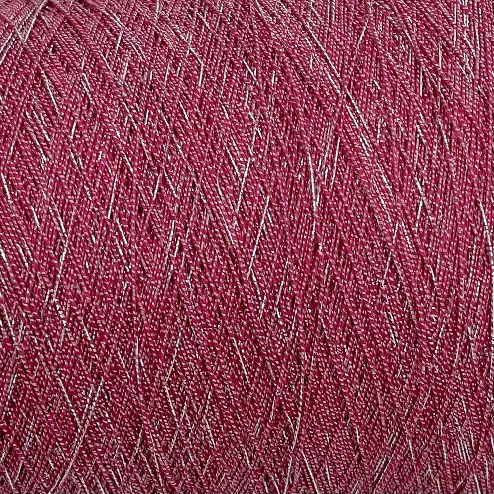 Бобинная пряжа для вязания (200 гр.) LAGOPOLANE 41% хлопок 36% полиамид 18% полиэстер 5% люрекс