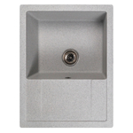 Мойка ML-GMS115 СТАНДАРТ с крылом, серый (310), 645*505*190мм