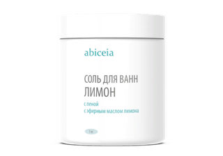 Соль для ванн с пеной Лимон