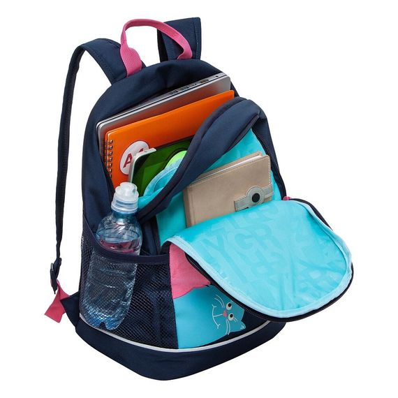 Çanta \ Bag \ RG-463-6 Рюкзак школьный (/1 синий)