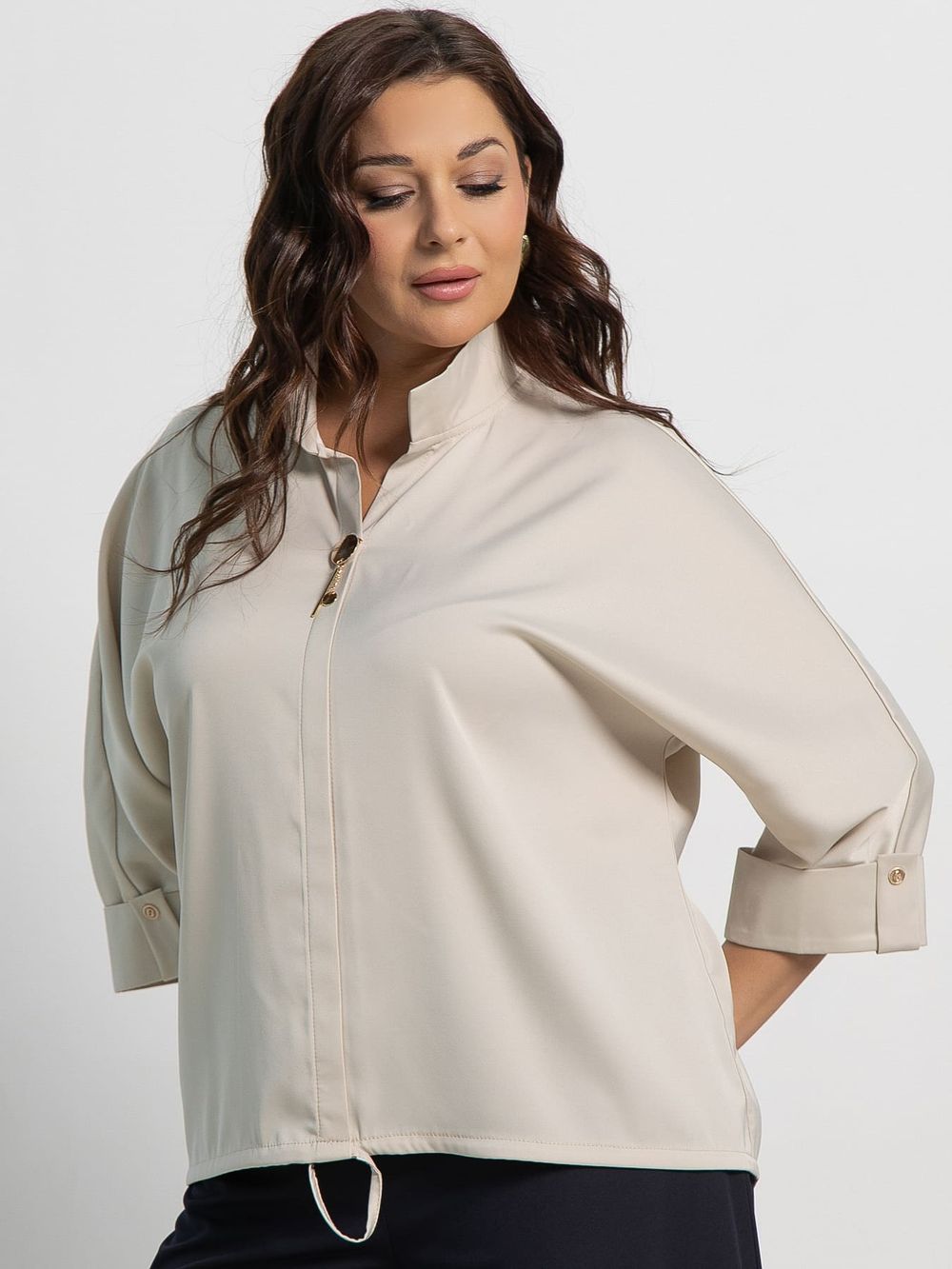 Блуза Серенада (бежевая) Б15111-24М LT Collection