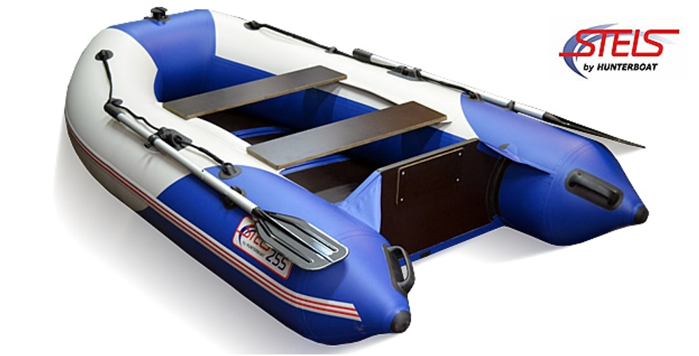 СТЕЛС 255 Слань + киль (Лодка ПВХ под мотор)