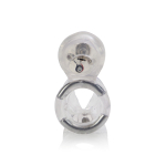 Вибронасадка с клиторальным стимулятором Vibrating Support Plus Instant Activation (Цвет: прозрачный)