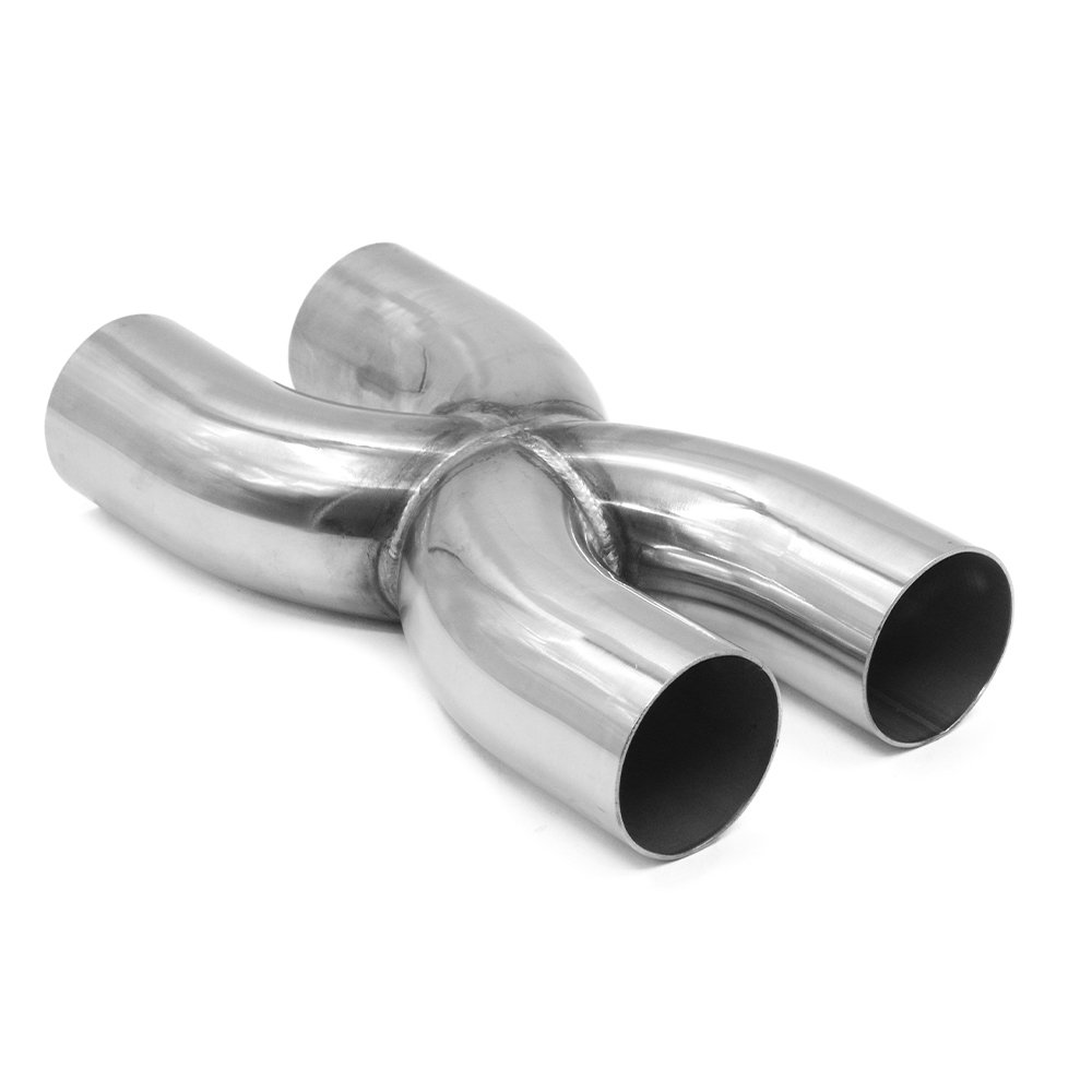 Х-пайп ф вход/выход 76 мм нерж 304