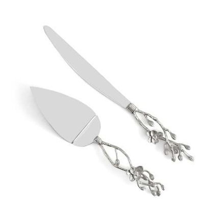 Свадебный сет для сервировки Michael Aram White Orchid, 2 предмета