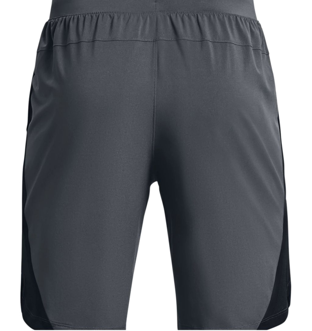 Мужские теннисные шорты Under Armour Men's Launch Run 9" Shorts - pitch gray/black