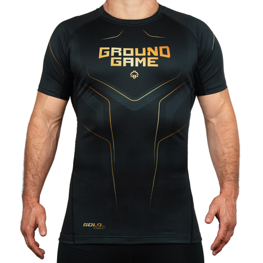Рашгард Ground Game GOLD 2.0 короткий рукав