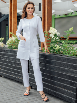 Женская блуза медицинская для медиков/для косметологов/для врачей/для медсестер/для технического персонала