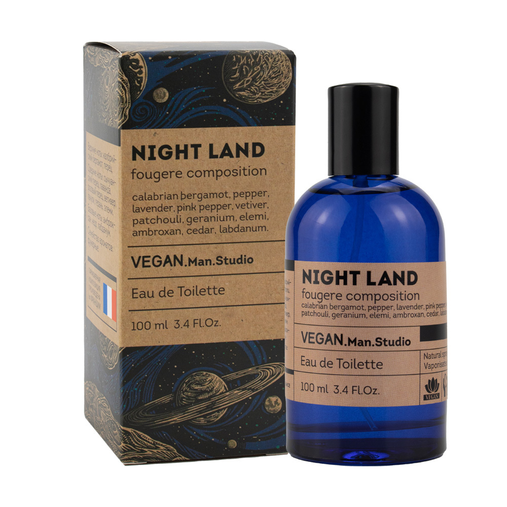 Вода туалетная Vegan Man Studio Night Land (Веган Мэн Студио Найт Лэнд) - 100ml for men