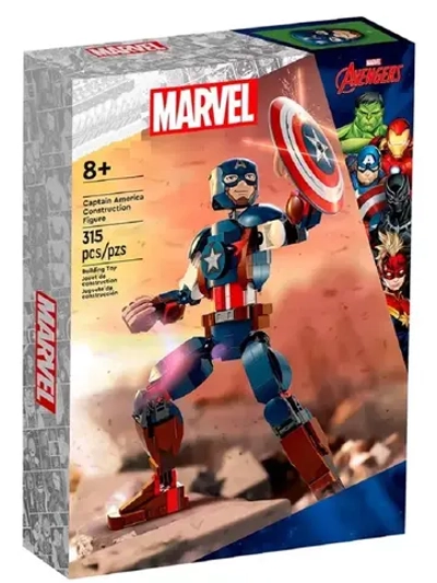 Конструктор фигурка Капитана Америки 315 деталей