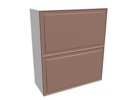 Кухня Модуль ШВГ 802Г Вотан / Пудрово-розовый