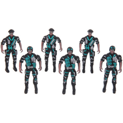 Набор армия «Спецназ», 6 предметов, пакет, 22*2*16 см