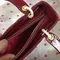 Сумка Dior Lady Dior My Abcdior, модель маленького формата вишневый
