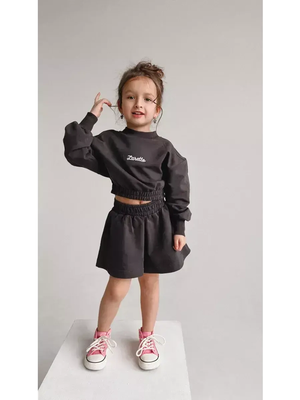 Костюм детский в сад, свитшот и шорты