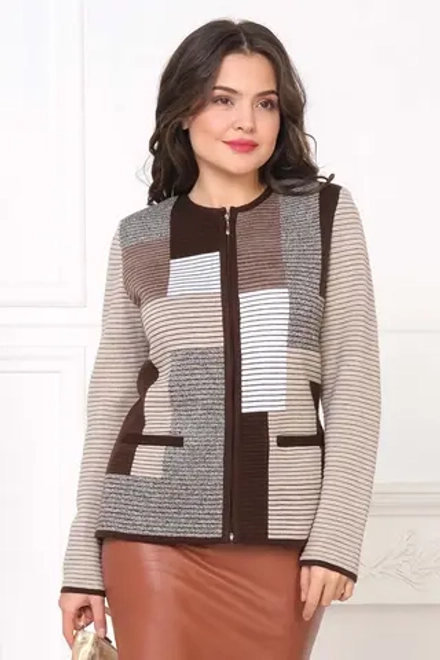 Жакет Д 2243/шоколадный