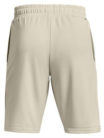 Мужские теннисные шорты Under Armour Men's Armour Terry Shorts - Бежевый