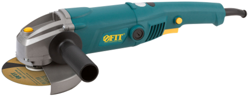 Шлифмашина угловая 1350 Вт, 9000 об/мин, БсК 150 мм, тяж., б/с щеток, коробка 80322