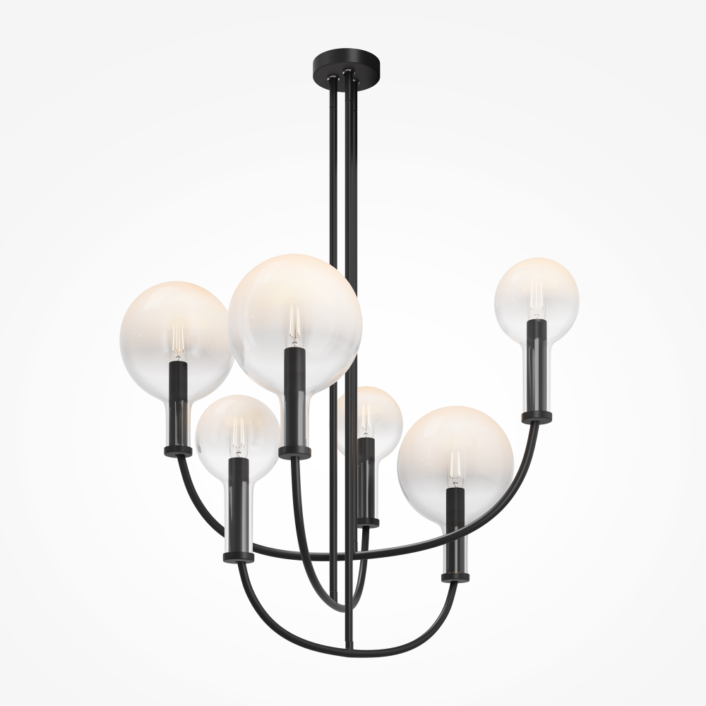Люстра на штанге Maytoni Status MOD333PL-06B