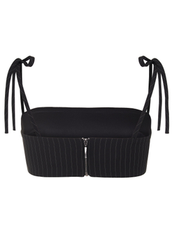 Топ на бретельках в полоску