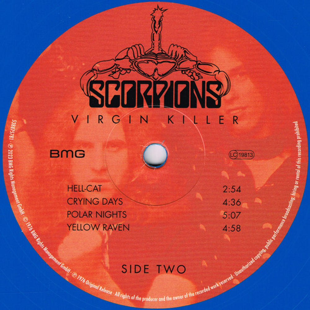 Scorpions / Virgin Killer (Special Edition)(Coloured Vinyl)(LP)