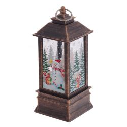 GAEM Изделие декоративное "Фонарь" (подсвет, AAAх3 н/п) L7,5 W7 H18 см, 2в.