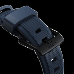 Ремешок Nomad Rugged Band для Apple Watch 42/44/45/49мм, Black/Atlantic Blue (NM01295785)