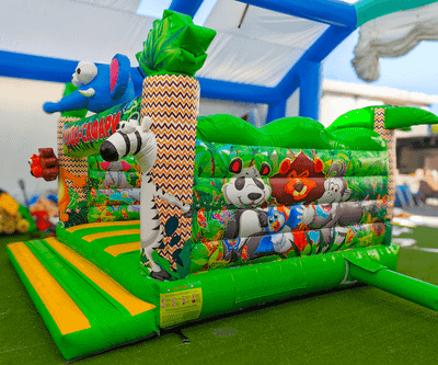 Коммерческий надувной батут «Чудо-сафари» 3,5*3,5*2,6 м