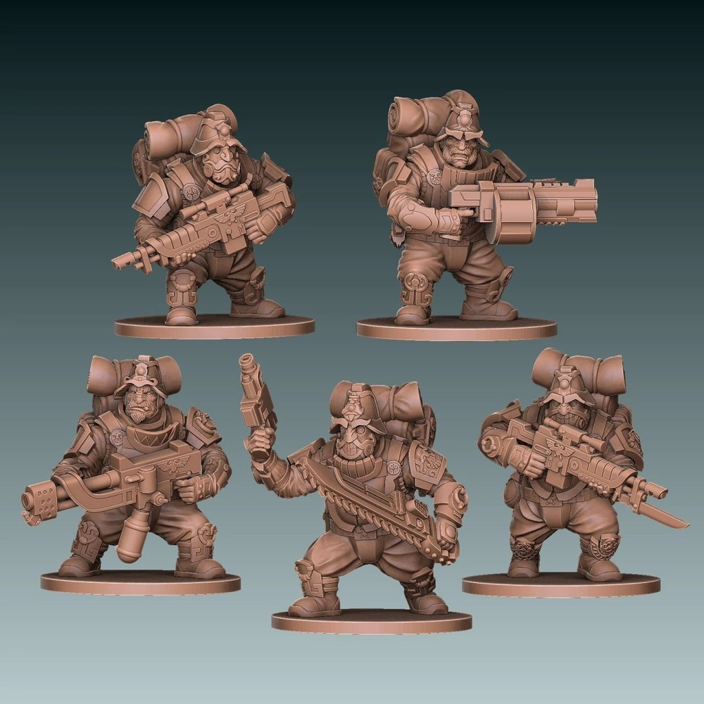 Dwarfs Thunderers
