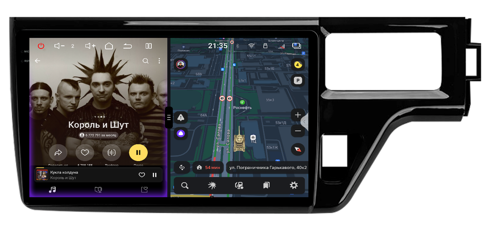 Магнитола для Honda Stepwgn 5 2015-2021 - Redpower 85309 PRO/PROmax ТОП звук, 2K QLED, Android 14, CarPlay, 4G SIM-слот