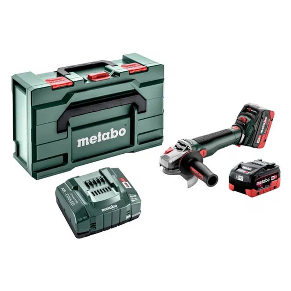Машина шлифовальная угловая аккумуляторная Metabo W 18 LT BL11-125 Quick