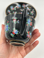 Чайная пара Kenzo чёрная
