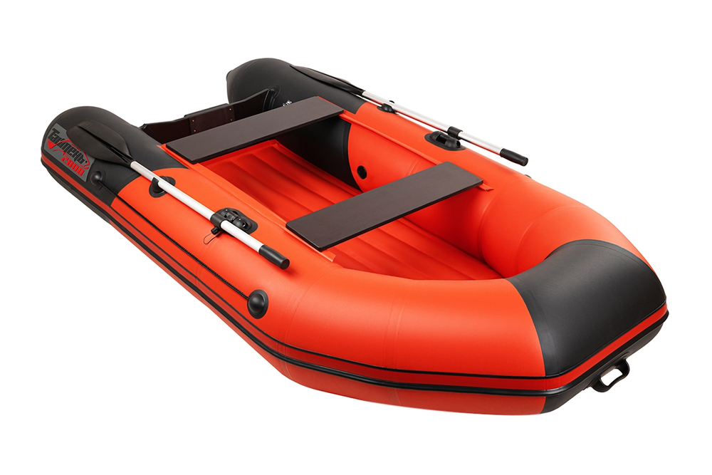 Таймень NX 2800 НДНД красный-черный (лодка ПВХ под мотор)
