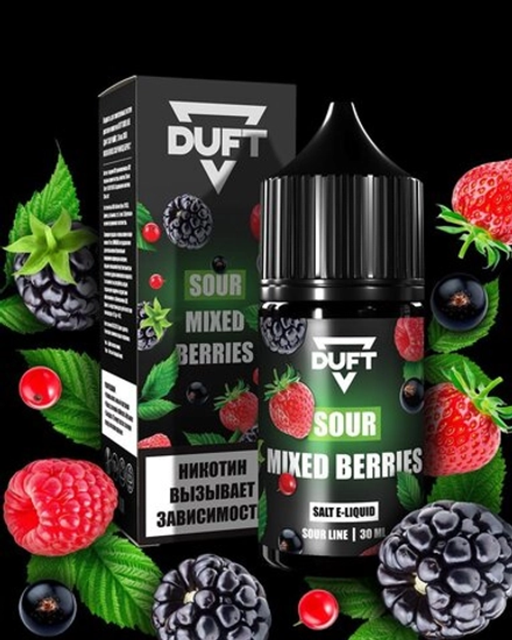 DUFT SOUR LINE - Mixed Berries (30ml, 2% nic)