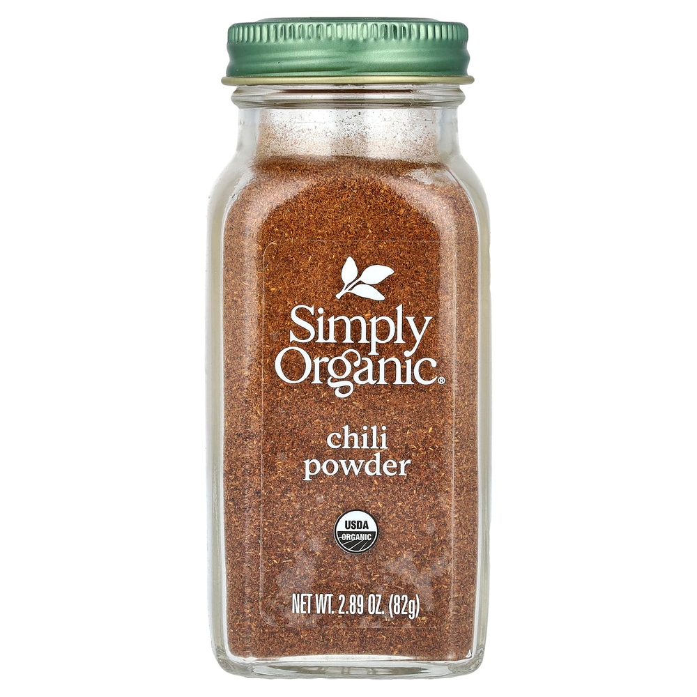 Simply Organic, Порошок чили, 2.89 унций (82 г)
