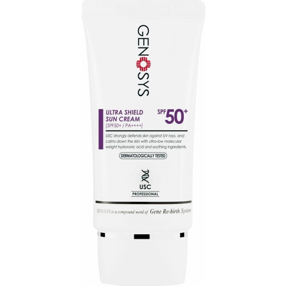 GENOSYS Ультра солнцезащитный крем SPF50+PA++++ 50 мл | Ultra Shield Sun Cream SPF50+PA++++