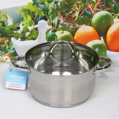 Кастрюля из нержавеющей стали MONICA 3,6л, индукция, DH14-20