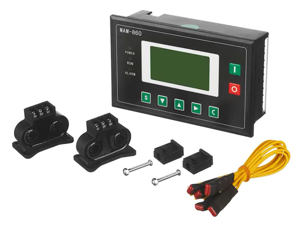Блок управления компрессором электронный MAM 860 (B)(Т)(V)(40) 0-1,6Мпа RUS + трансформаторы 40А и 40А в комплекте