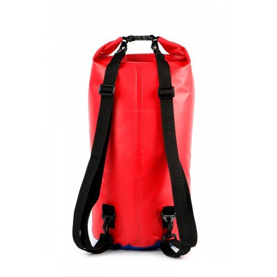 Гермомешок Sargan Престиж-20 с 2 лямками красный-синий 20 л