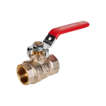 Кран шаровой полнопроходной ROMMER - 1/2" (ВР/ВР, PN40, ручка-рычаг)