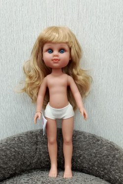 УЦЕНКА Кукла BERJUAN виниловая 35см My Girl без одежды (2888)