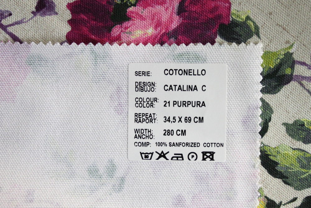 Рогожка Cotonello Catalina (Котонелло Каталина) C 21 purpura