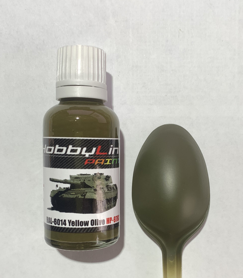 Краска лаковая HobbyLink RAL-6014 Yellow Olive HP-9703