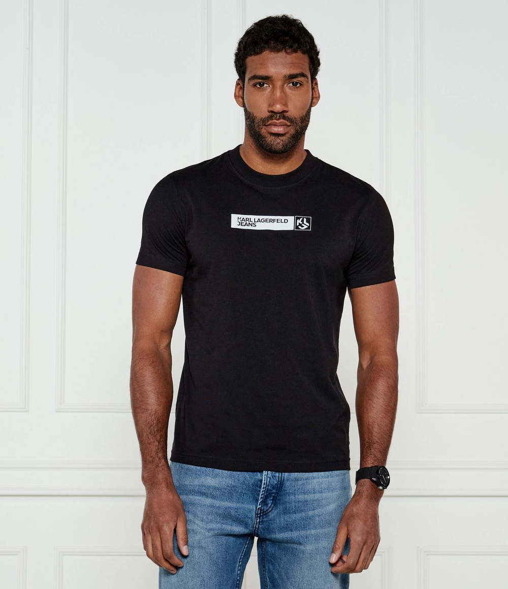 Футболка Karl Lagerfeld Jeans - черный(A1M17112)