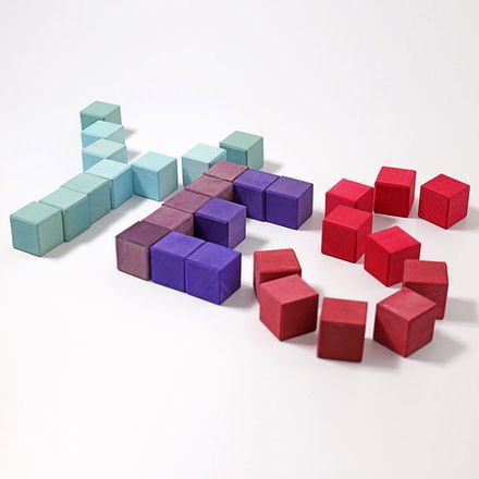 Набор кубиков, 100 шт (Grimms)