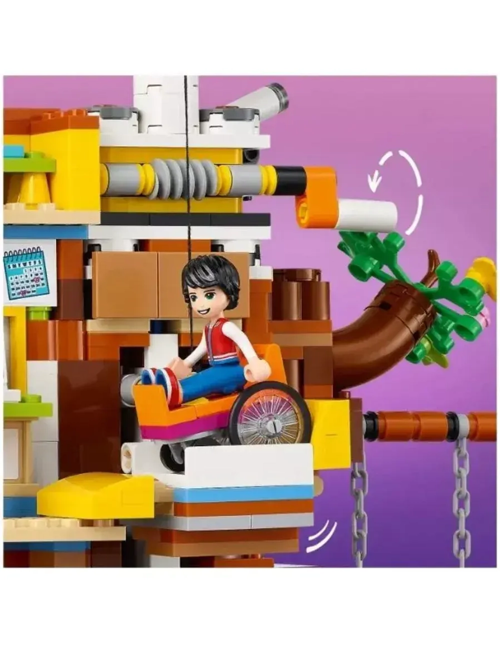 Конструктор Френдс Дом друзей на дереве 1114 деталей 87012