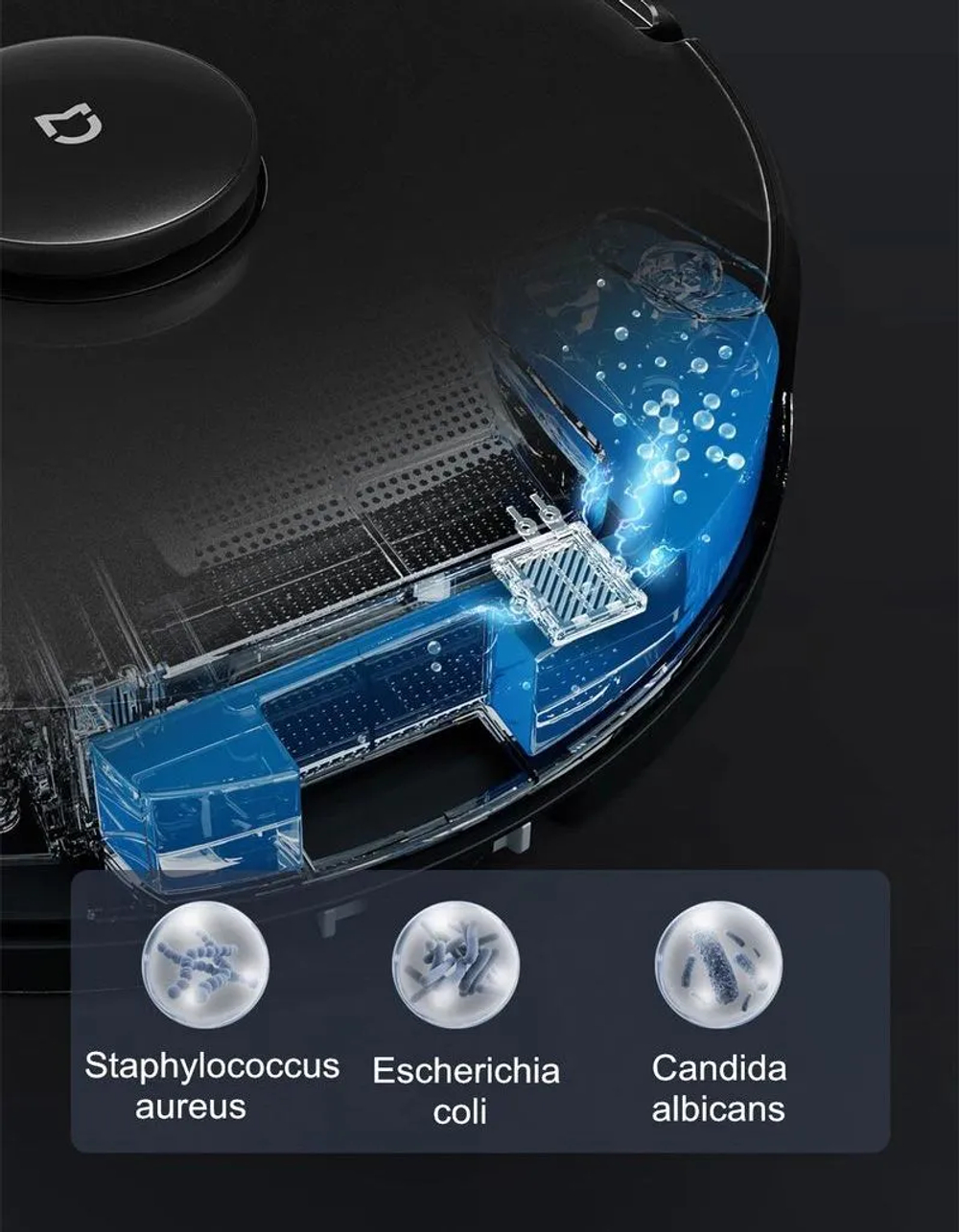 Робот-пылесос Xiaomi Mijia Sweeping Vacuum Cleaner 2 Pro (MJSTS) черный