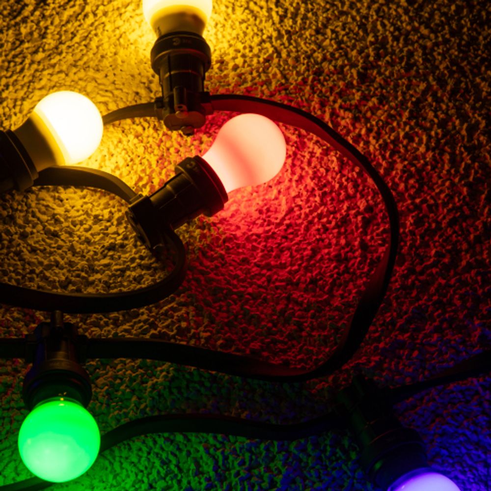 Гирлянда ЭРА ERABL-L100/S20 белт лайт светодиодная новогодняя нить уличная 100 м шаг 20