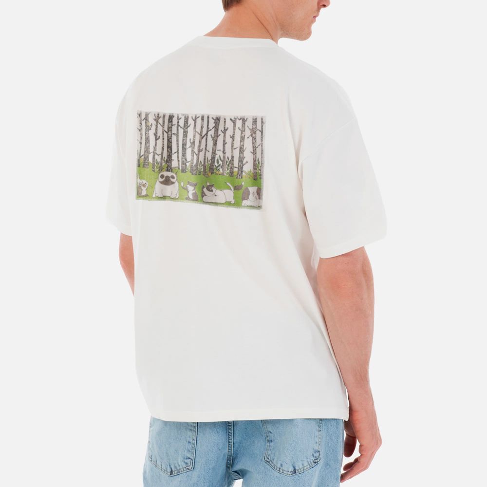 Футболка Яндекс «Шедеврум» Нейроберёзы белая